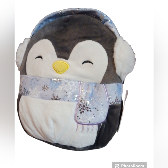 Squishmallows Peluche Grifone Gelido Con Fiocco Di Neve, 12 Cm, Morbidissimo, Originale 2024, Compagno Di Viaggio E Coccole